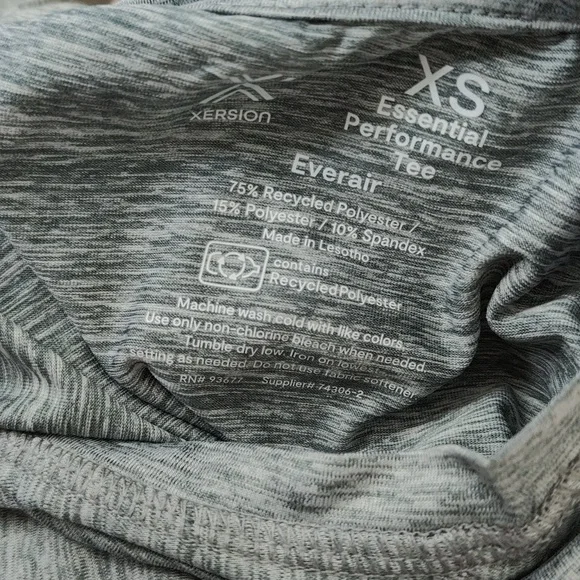 Xersion Grey Sports Shirt - Picture 3 of 3